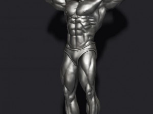Bodybuilder pendant 3D Принт Модель