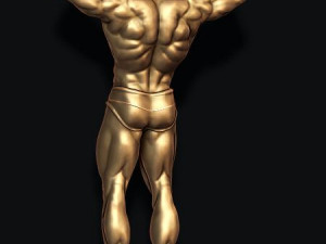 Bodybuilder pendant 3D Принт Модель