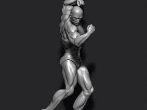 Bodybuilder pendant 3D Принт Модель