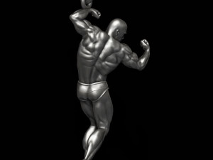 Bodybuilder pendant 3D Принт Модель