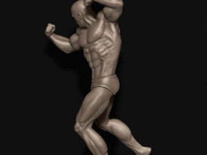 Bodybuilder pendant 3D Принт Модель