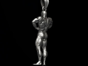 Bodybuilder pendant 3D Baskı Modeli