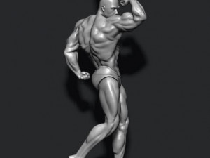 Bodybuilder pendant 3D 打印模型
