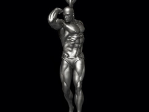 Bodybuilder pendant 3D 打印模型