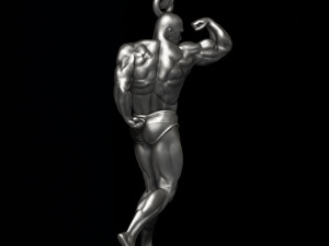 Bodybuilder pendant 3D 打印模型