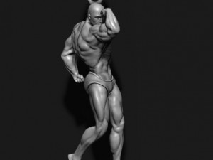 Bodybuilder pendant 3D 打印模型