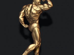 Bodybuilder pendant 3D 打印模型
