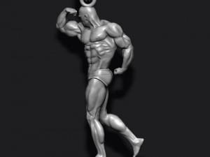 Bodybuilder pendant 3D 打印模型
