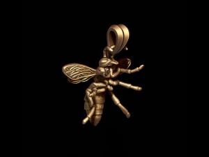 Bee pendant 3D Print Model