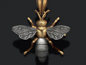 Bee pendant 3D Print Model
