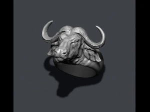 Buffalo ring 3D Print Model