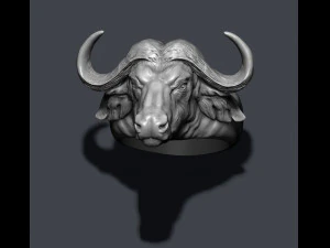 Buffalo ring 3D Print Model