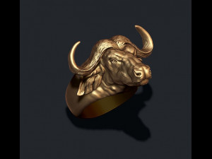 Buffalo ring 3D Baskı Modeli