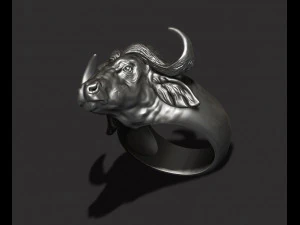 Buffalo ring 3D Print Model