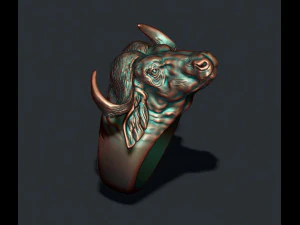 Buffalo ring 3D Print Model