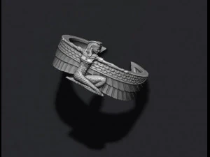 Isis ring 3D Print Model