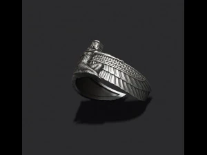 Isis ring 3D Print Model