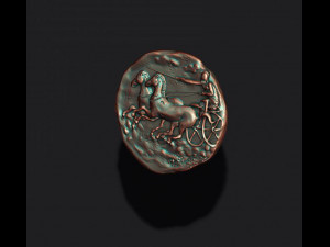 Old coin 3D-printmodel