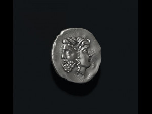Old coin 3D-printmodel