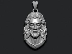 Ciondolo di Ges&ugrave; v1 Modello di stampa 3D