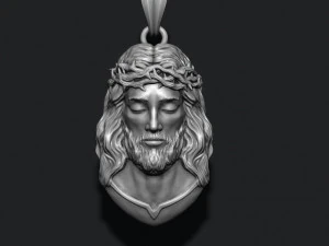 Ciondolo di Ges&ugrave; v2 Modello di stampa 3D