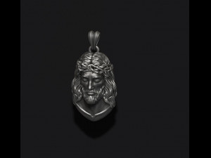 Jesus pendant v2 Modelo de impresión 3D