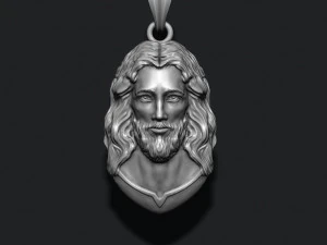 Ciondolo Ges&ugrave; v3 Modello di stampa 3D