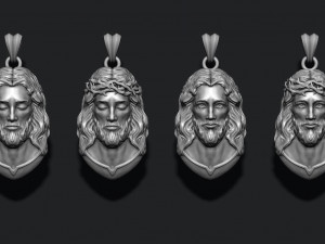 Jesus pendants pack 3Dプリントモデル