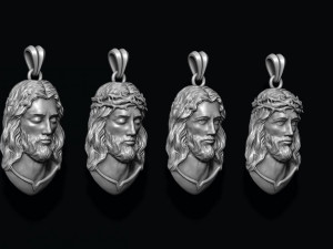 Jesus pendants pack 3Dプリントモデル