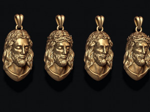 Jesus pendants pack 3Dプリントモデル