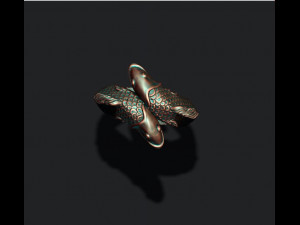 Fish ring 3Dプリントモデル