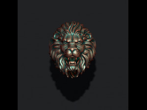 Lion ring 3D Baskı Modeli