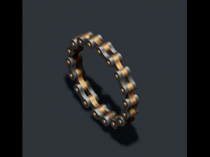 Bicycle chain ring 3Dプリントモデル
