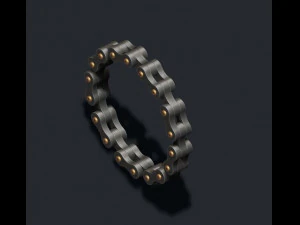 Bicycle chain ring 3D Print Model