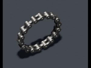 Bicycle chain ring Modèles 3D en vedette