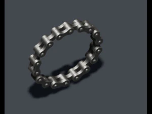 Bicycle chain ring 3D Print Model