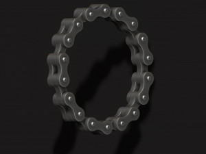 Bicycle chain ring Modèles 3D en vedette