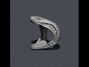 Snake ring 3D Принт Модель