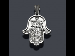 Hamsa pendants pack Modèles 3D en vedette