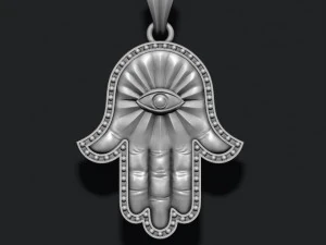 Hamsa pendants pack 3D Print Model