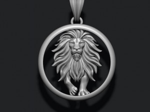 Horoscope lion pendant 3Dプリントモデル