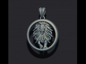 Horoscope lion pendants pack 3D Baskı Modeli