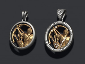 Horoscope sagittarius pendants pack Modelo de Impressão 3D