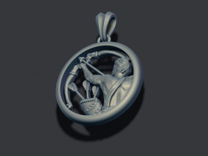 Horoscope sagittarius pendants pack Modelo de Impressão 3D