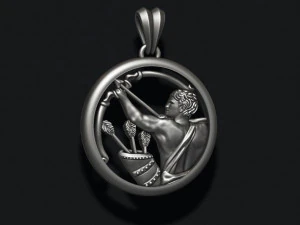 Horoscope sagittarius pendants pack 3D Print Model