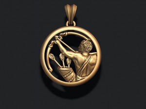 Horoscope sagittarius pendants pack Modelo de Impressão 3D