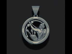 Horoscope sagittarius pendants pack Modelo de Impressão 3D