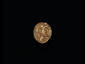 Old coin v2 3D-Druckmodell