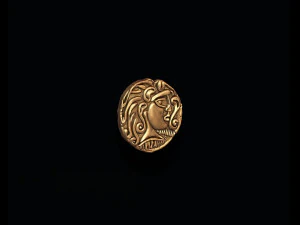Old coin v2 3D Print Model