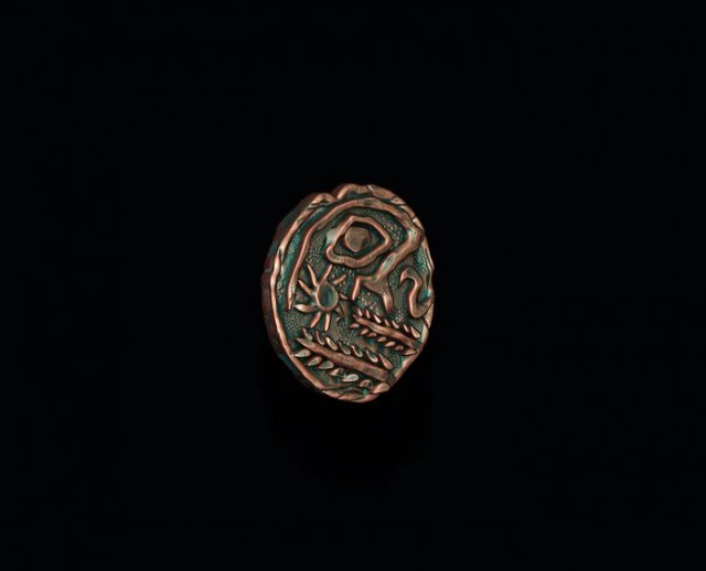 Old coin v2 3D Print Model .c4d .max .obj .3ds .fbx .stl .blend 